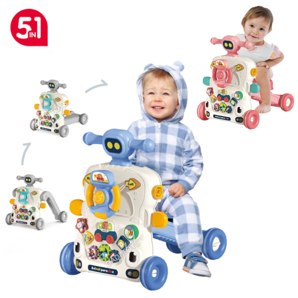Caminador Andadera 5 en 1 Multi Función Musical Con Juegos