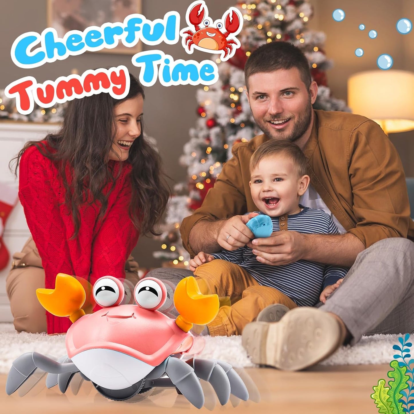 Cangrejo Gateador Recargable con Control Remoto