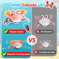 Cangrejo Gateador Recargable con Control Remoto