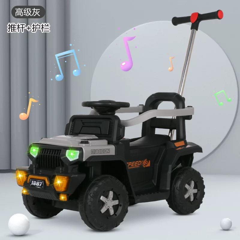 Carro Montable Estilo Todo Terreno Gris