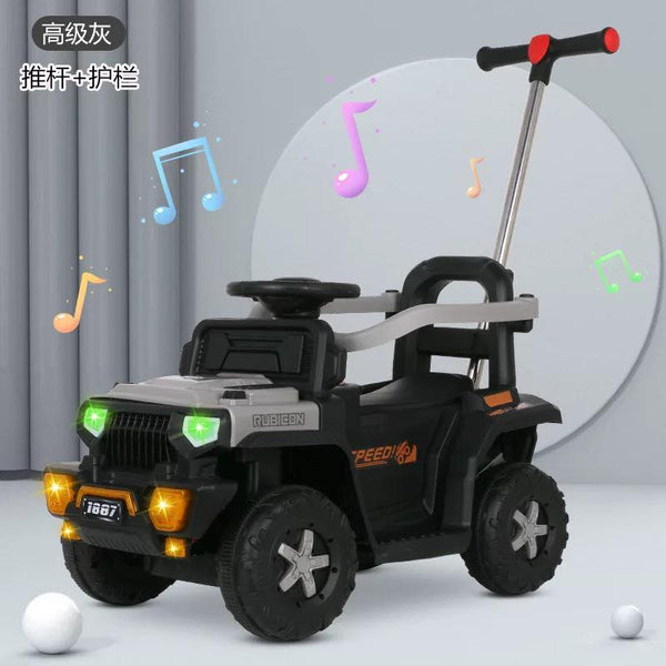 Carro Montable Estilo Todo Terreno Gris