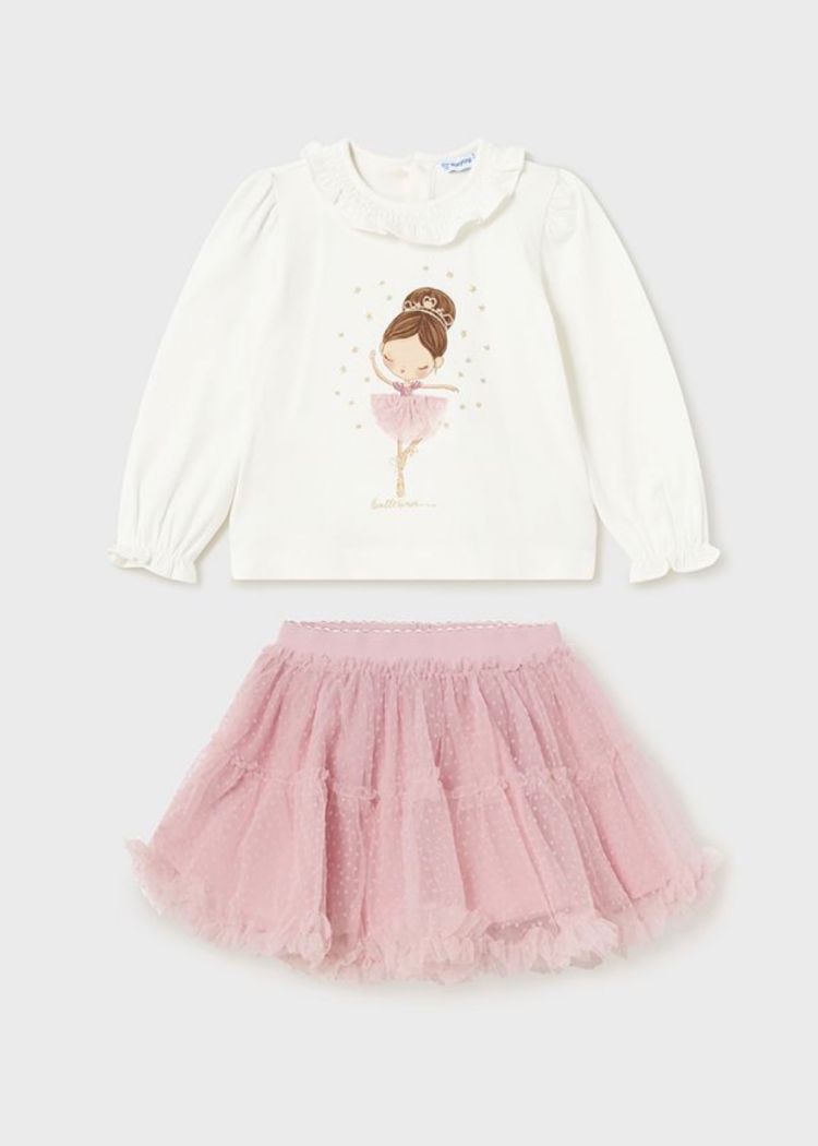 Conjunto 2 Piezas Falda Mayoral 2006 - 2697 Niña