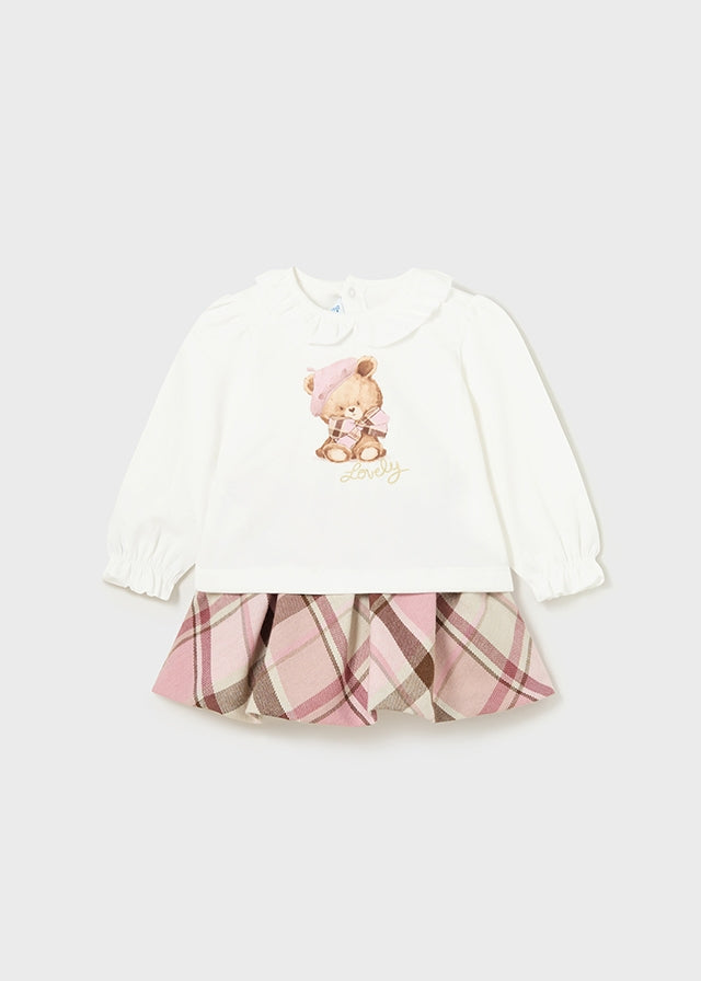 Conjunto 2 Piezas Falda y Manga Larga Mayoral 2995 Niña
