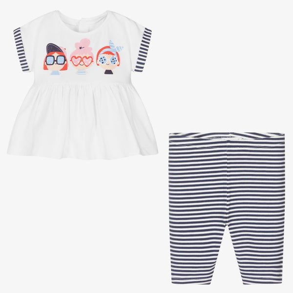 Conjunto 2 Piezas Leggins Muñecas Mayoral 1239 Niña