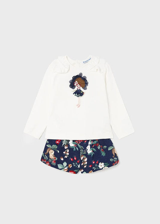 Conjunto 2 Piezas Manga Larga Short Mayoral 2233