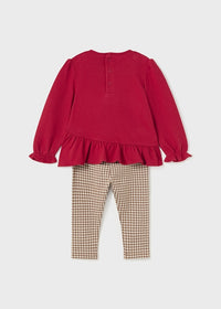 Conjunto 2 Piezas Osita Abrigo Mayoral 2771 Niña