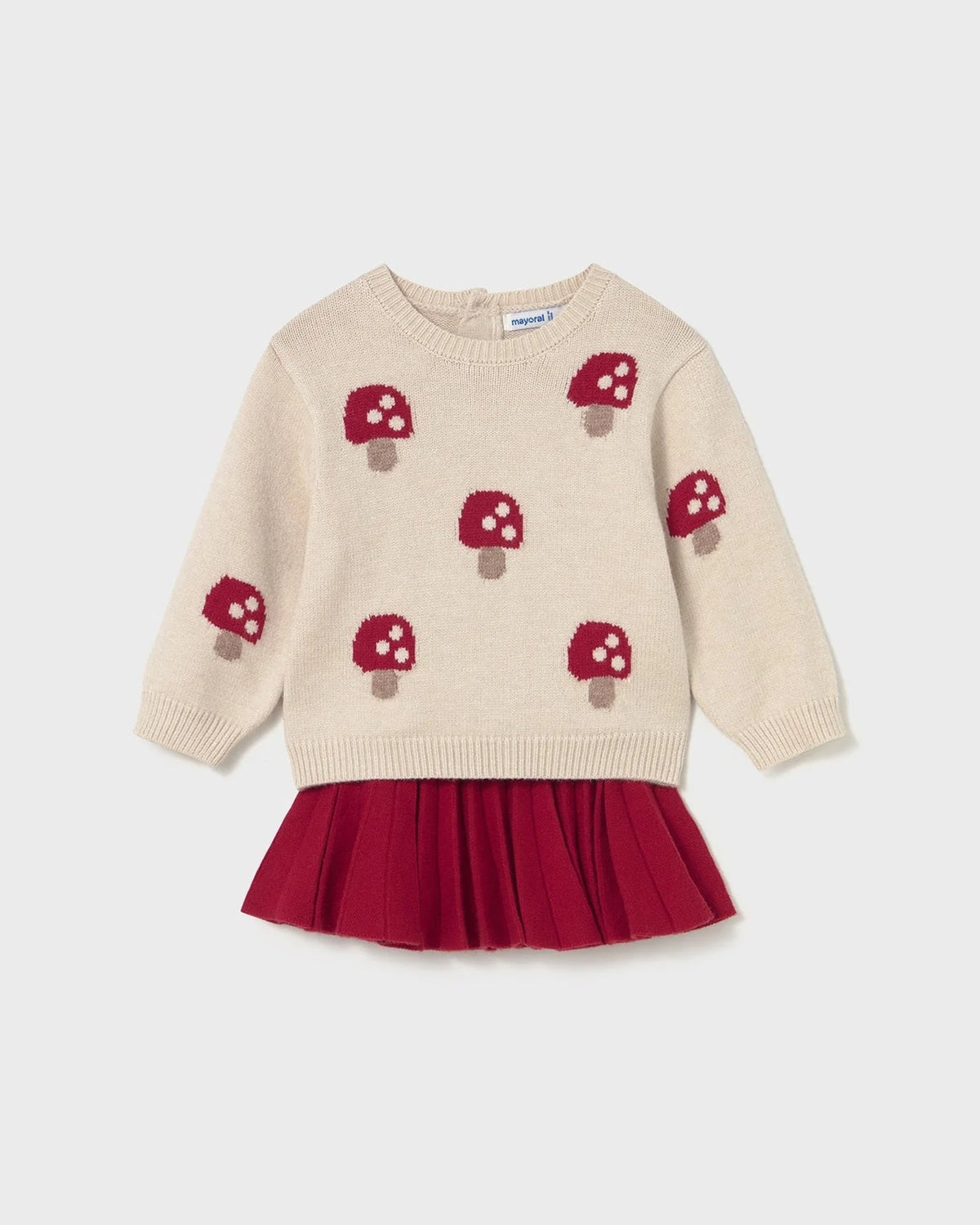 Conjunto Falda 2 Piezas Honguito Cálido Mayoral 2925 Niña