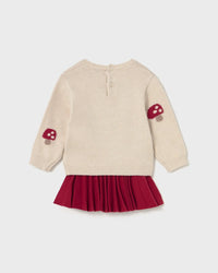 Conjunto Falda 2 Piezas Honguito Cálido Mayoral 2925 Niña