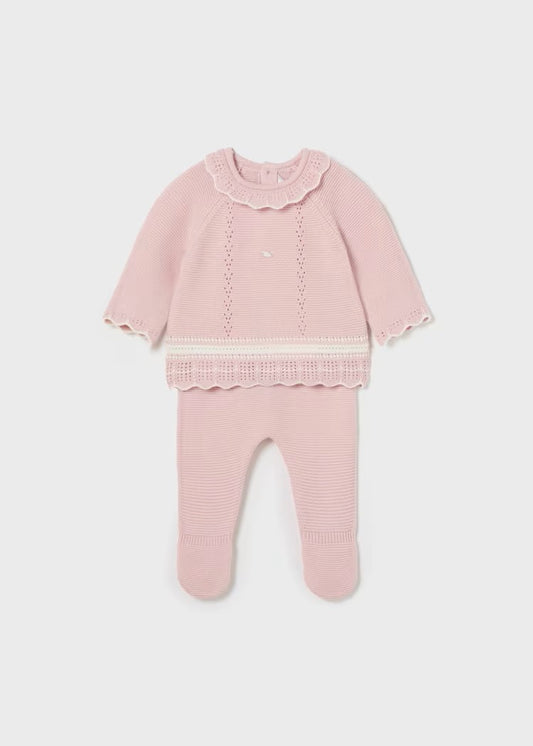 Conjunto Tejido 2 Piezas Recién Nacida Mayoral 2501