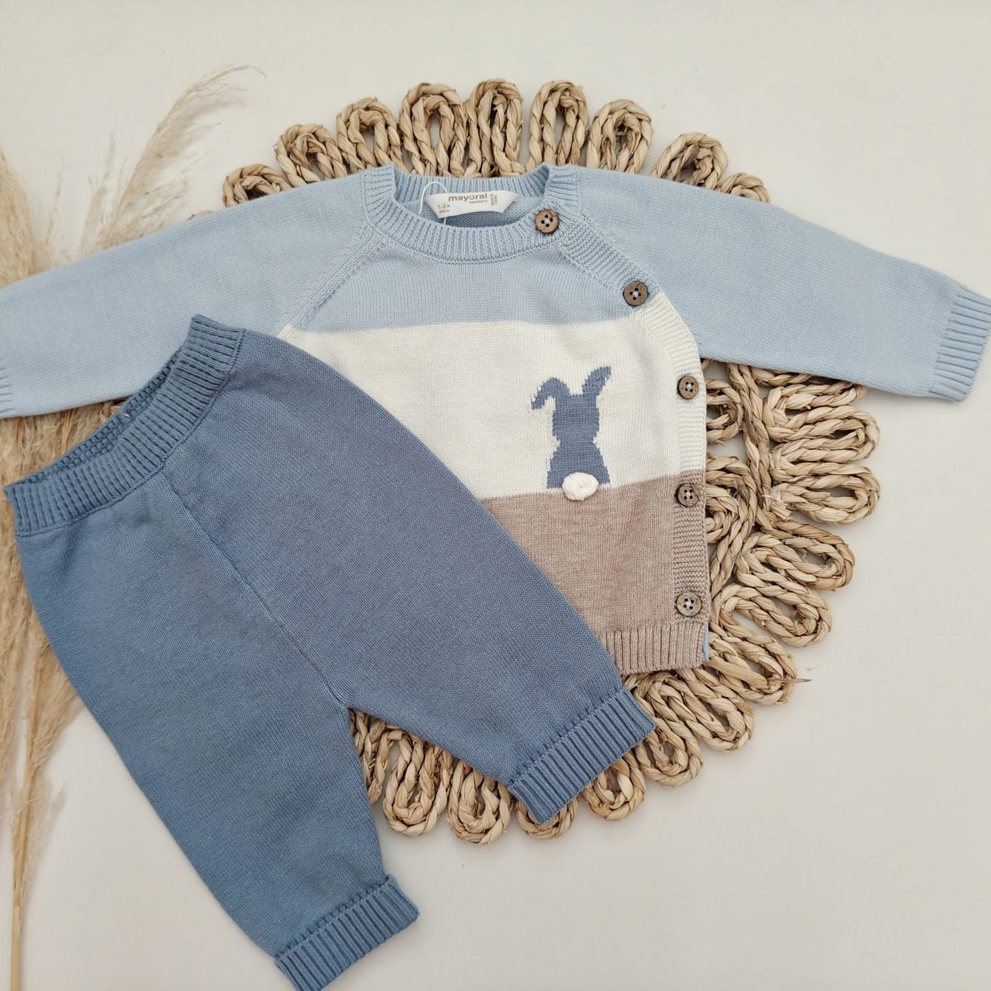 Conjunto Tejido 2 Piezas Recién Nacido Mayoral 2569