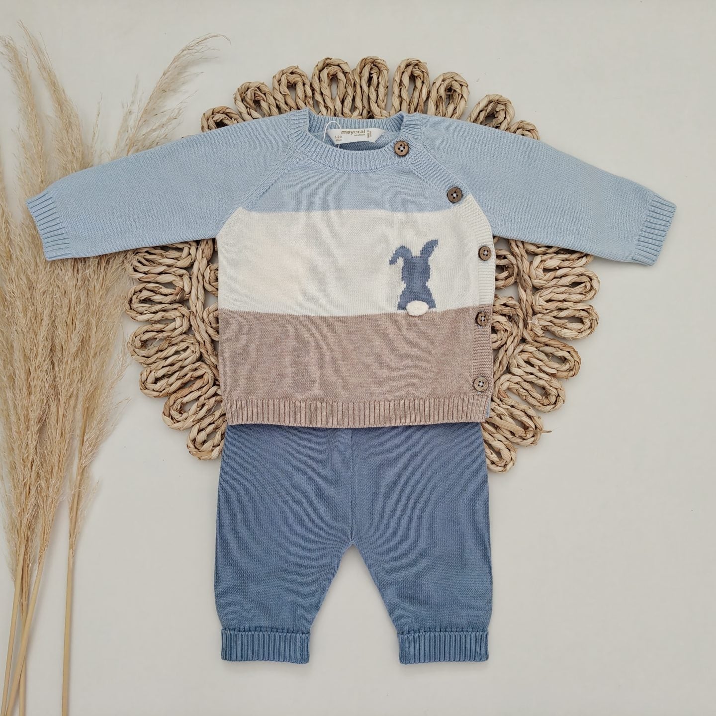 Conjunto Tejido 2 Piezas Recién Nacido Mayoral 2569