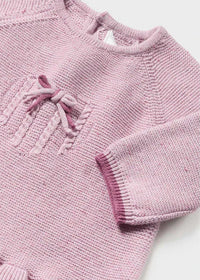 Conjunto Tejido 3 Piezas Recién Nacida Mayoral 2504 Niña