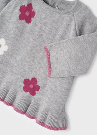 Conjunto Tejido 3 Piezas Recién Nacida Mayoral 2505 Niña