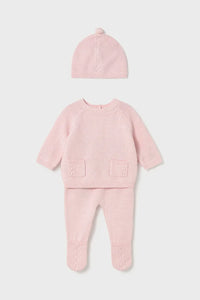 Conjunto Tejido 3 Piezas Recién Nacida Mayoral 2564