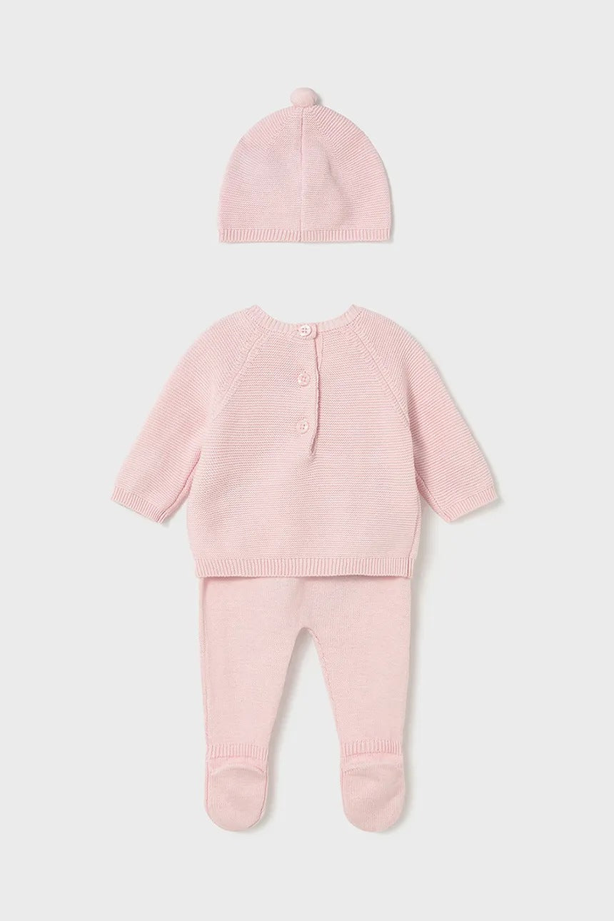 Conjunto Tejido 3 Piezas Recién Nacida Mayoral 2564