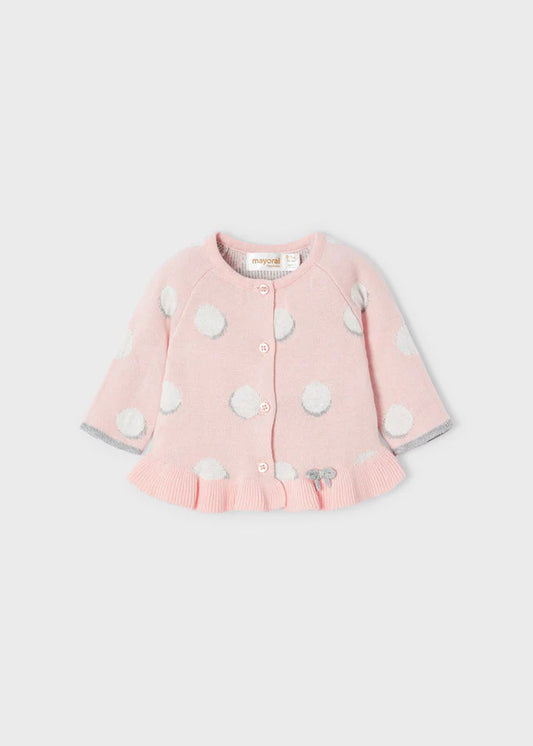 Conjunto Tejido 3 Piezas Recién Nacida Mayoral 2703 Niña