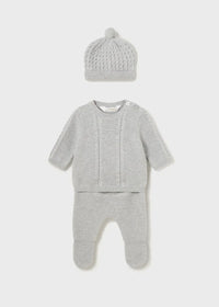 Conjunto Tejido 3 Piezas Recién Nacido Mayoral 2507