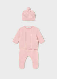 Conjunto Tejido 3 Piezas Recién Nacido Mayoral 2507