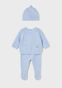 Conjunto Tejido 3 Piezas Recién Nacido Mayoral 2564