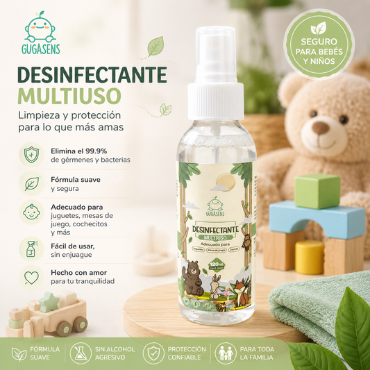 Desinfectante Spray Multiuso 120ml Gugasens