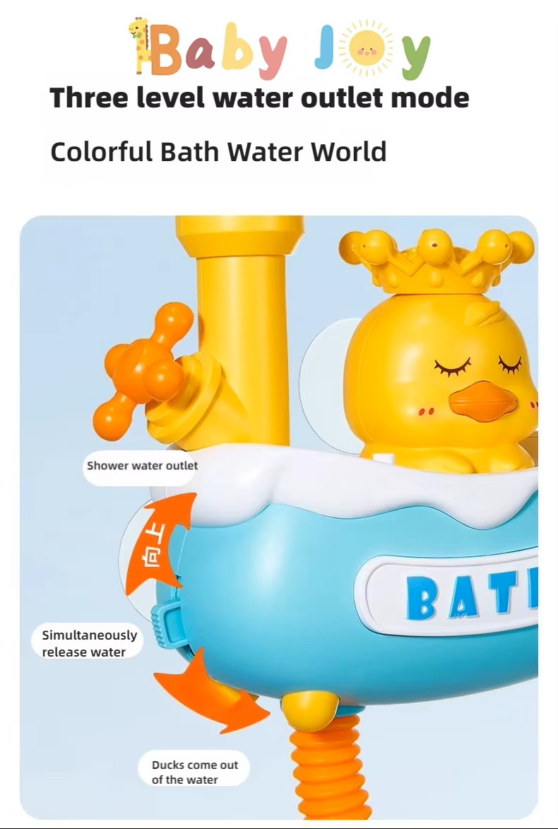 Ducha Eléctrica Regadera Juguete Para Baño Flor