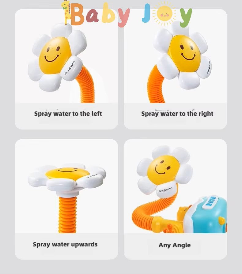 Ducha Eléctrica Regadera Juguete Para Baño Flor