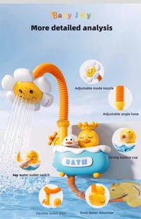 Ducha Eléctrica Regadera Juguete Para Baño Flor