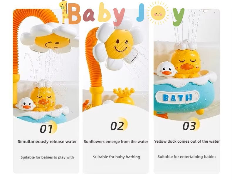 Ducha Eléctrica Regadera Juguete Para Baño Flor