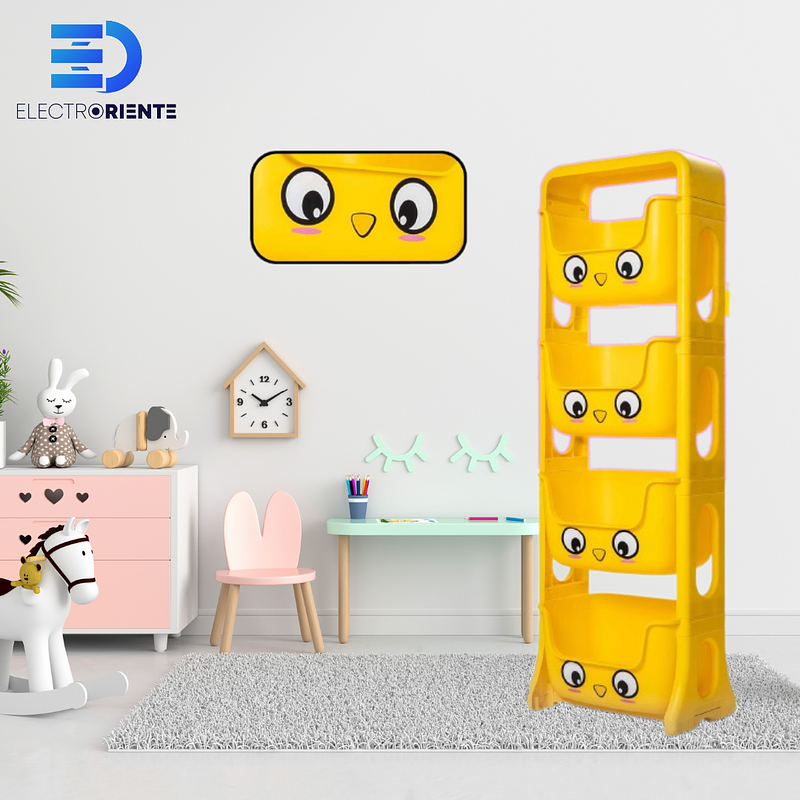 Estante Organizador Pollito Amarillo 4 Niveles