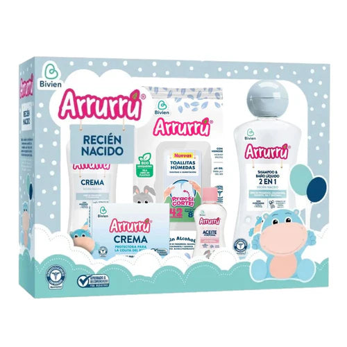 Estuche Kit De Aseo Recién Nacido Arrurú