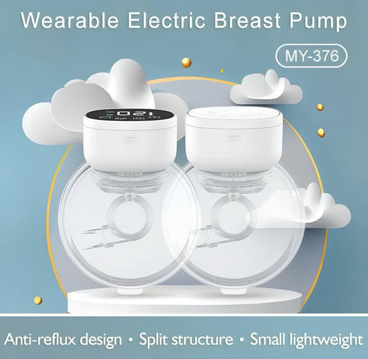 Extractor Doble Eléctrico Inalámbrico De Leche Materna MY-376