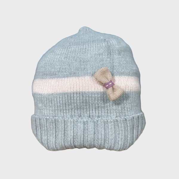Gorro Tejido Térmico Con Moñito