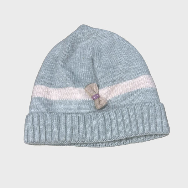 Gorro Tejido Térmico Con Moñito