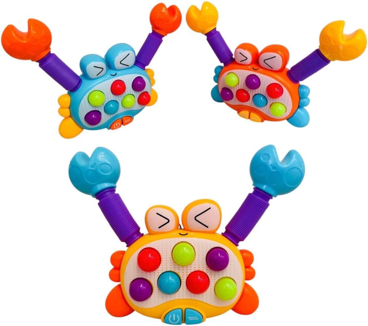 Juguete Musical Sensorial de Cangrejo Educativo