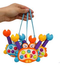 Juguete Musical Sensorial de Cangrejo Educativo