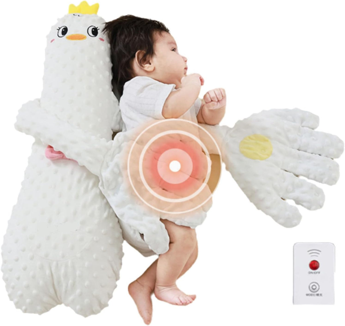 Juguete Palmaditas Para Dormir Bebé Arrullo Almohada