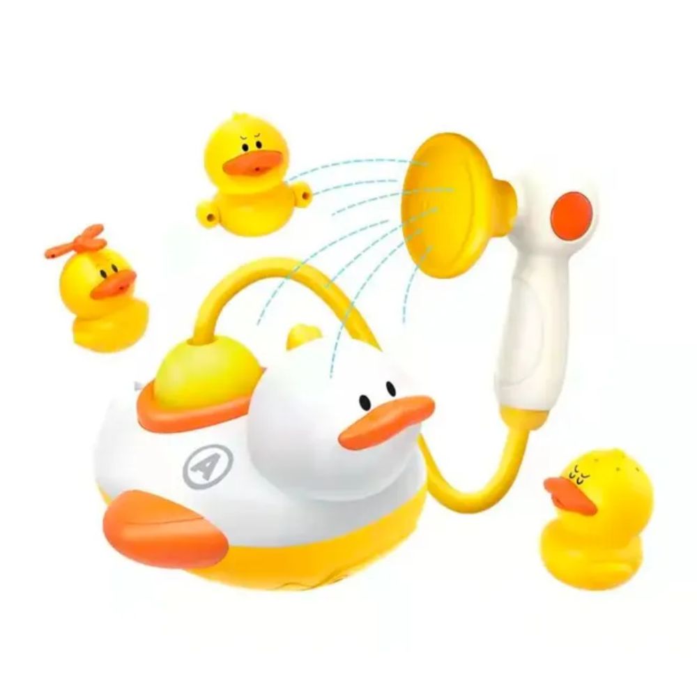 Juguete Para Bañera Niños De Ducha De Pato