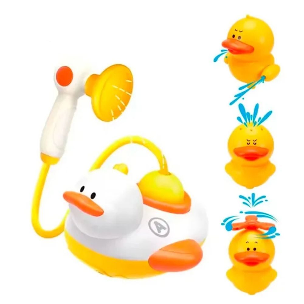 Juguete Para Bañera Niños De Ducha De Pato
