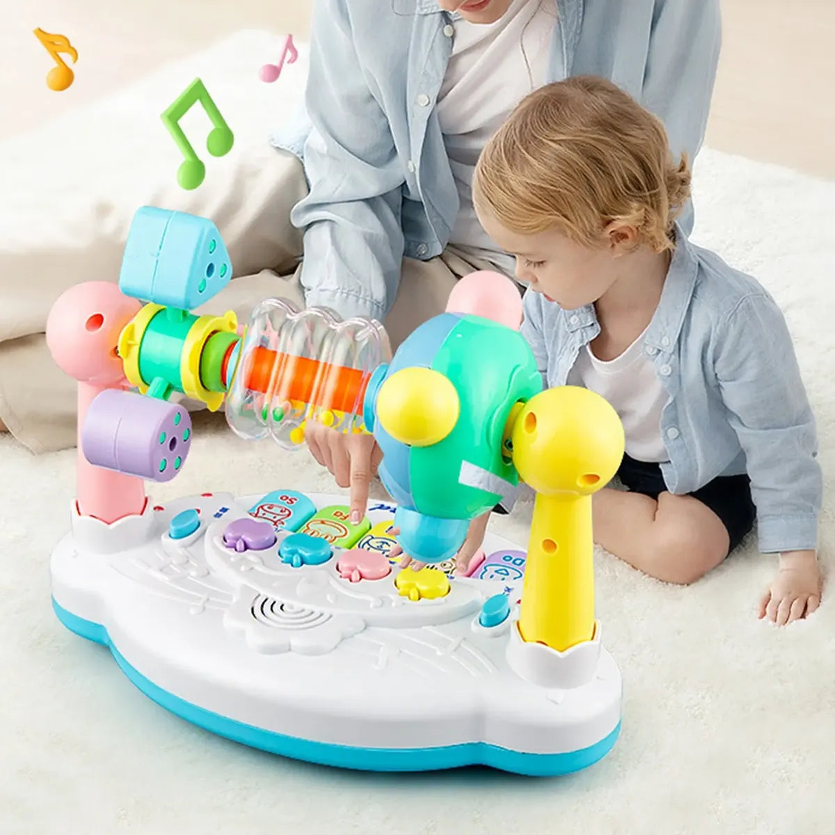 Juguete Piano Musical Luces y Canciones