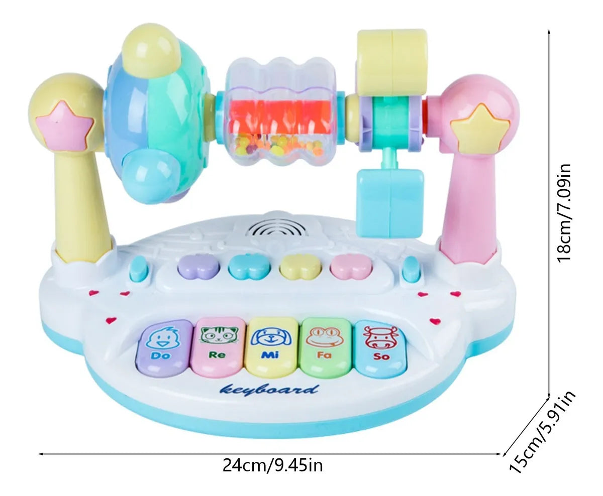 Juguete Piano Musical Luces y Canciones