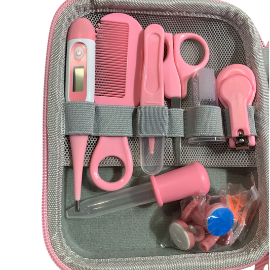 Kit De Aseo x15 Piezas Estuche Rosa