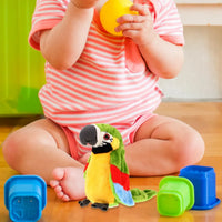 Loro Peluche Repite Conmigo Canta y Baila Recargable