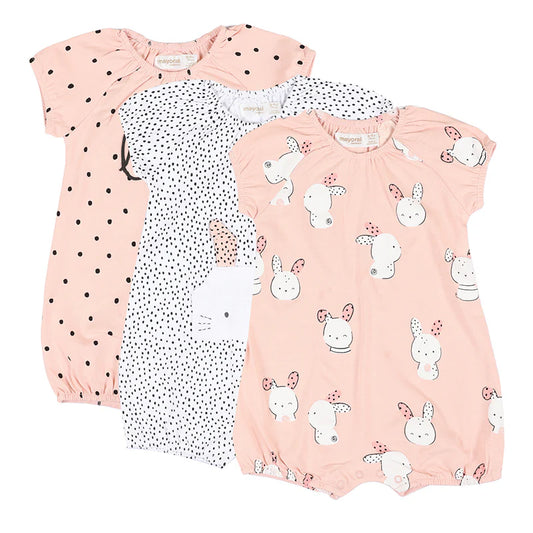 Mameluco Conejitas Rosa Mayoral 1613