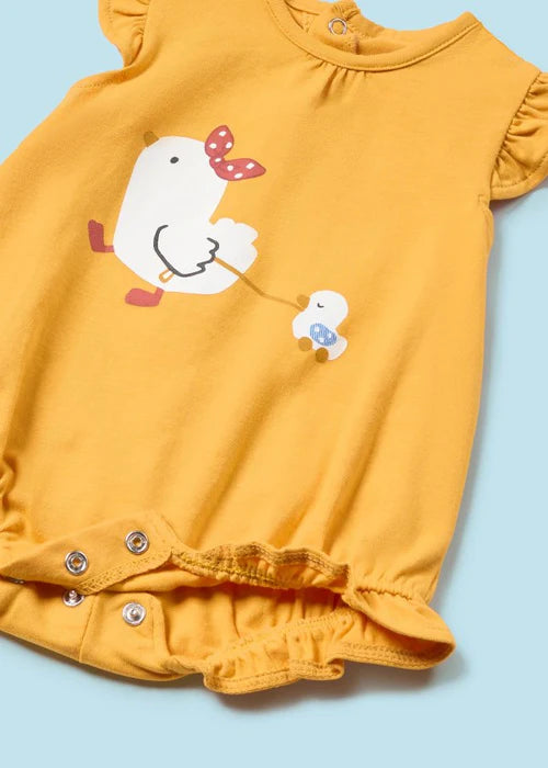 Mameluco Pollitos Pelele Mayoral 1713 Niña