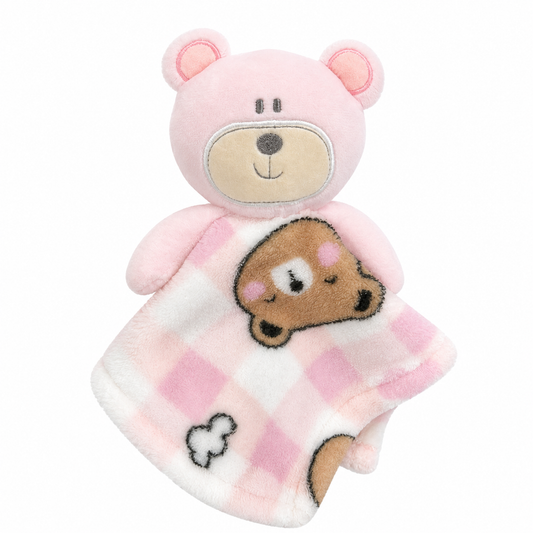 Manta de Apego para Bebé Osita Peluche