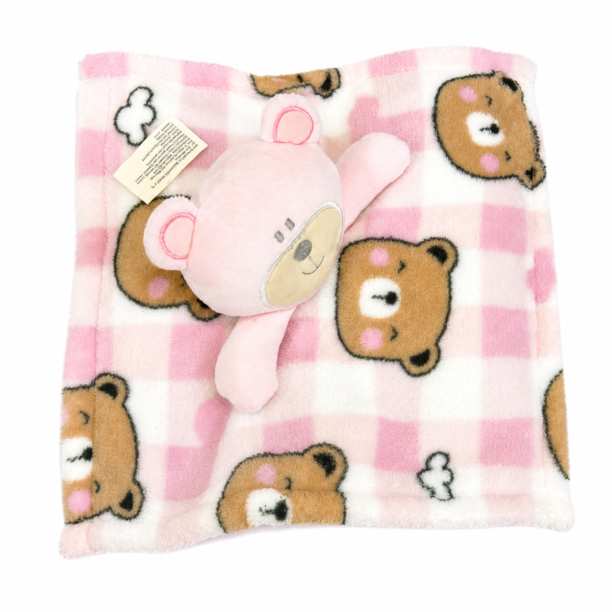 Manta de Apego para Bebé Osita Peluche