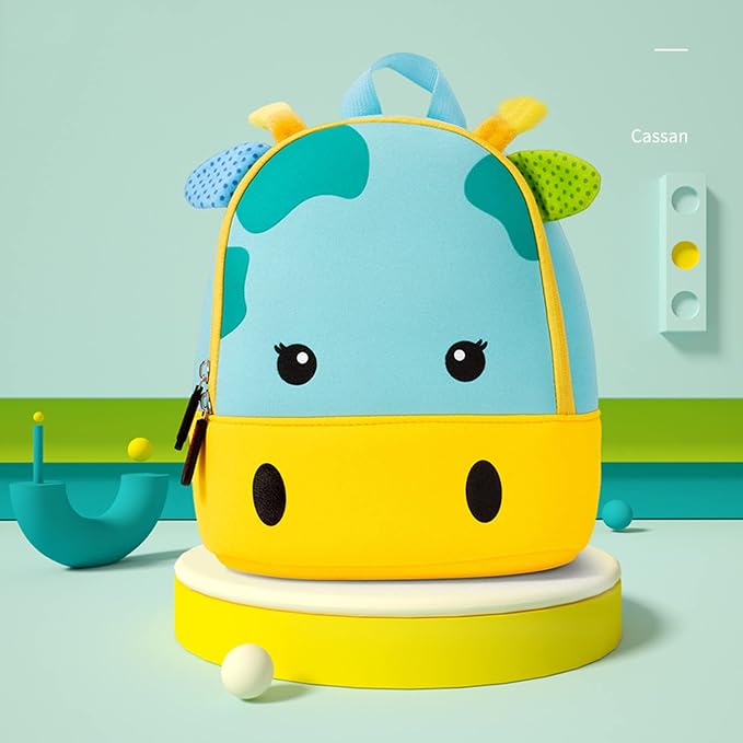 Mochila Infantil Para Niños En Felpa Vaca Mú
