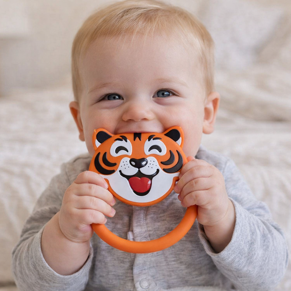 Mordedor Rasca Encías Animalitos Tigre