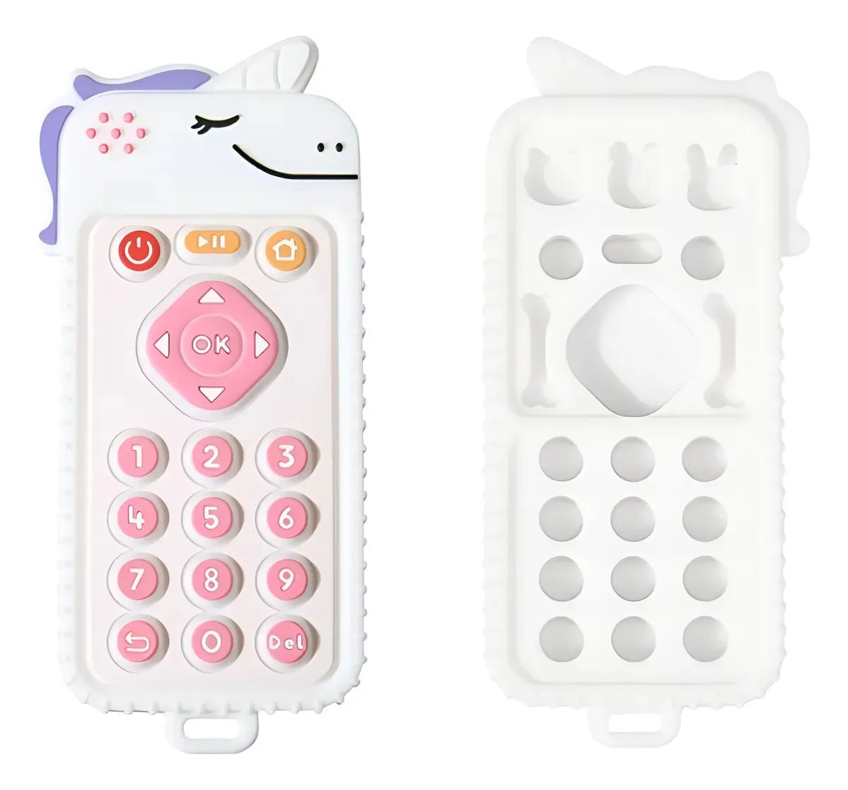 Mordedor Rasca Encías Control de TV Unicornio