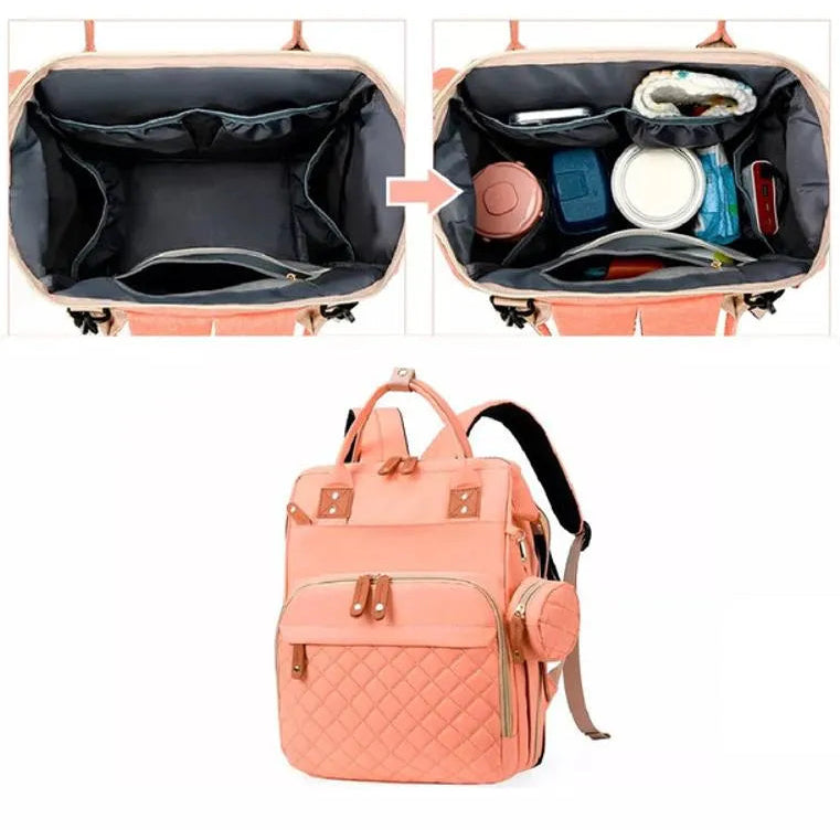 Pañalera Tipo Morral Douhui Negra